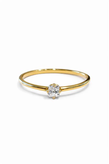 Ring Idee Preziose dal 1987 Woman in Yellow Gold Zircone IP.AK18G/72 - IP.AK18G/72